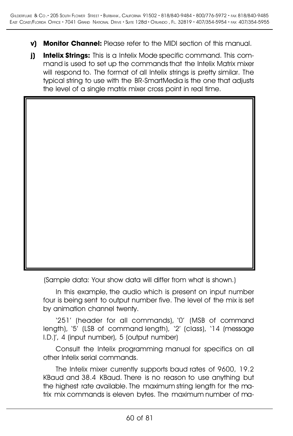 60 of 81 | Gilderfluke&Co BR-SmartMedia User Manual | Page 68 / 89
