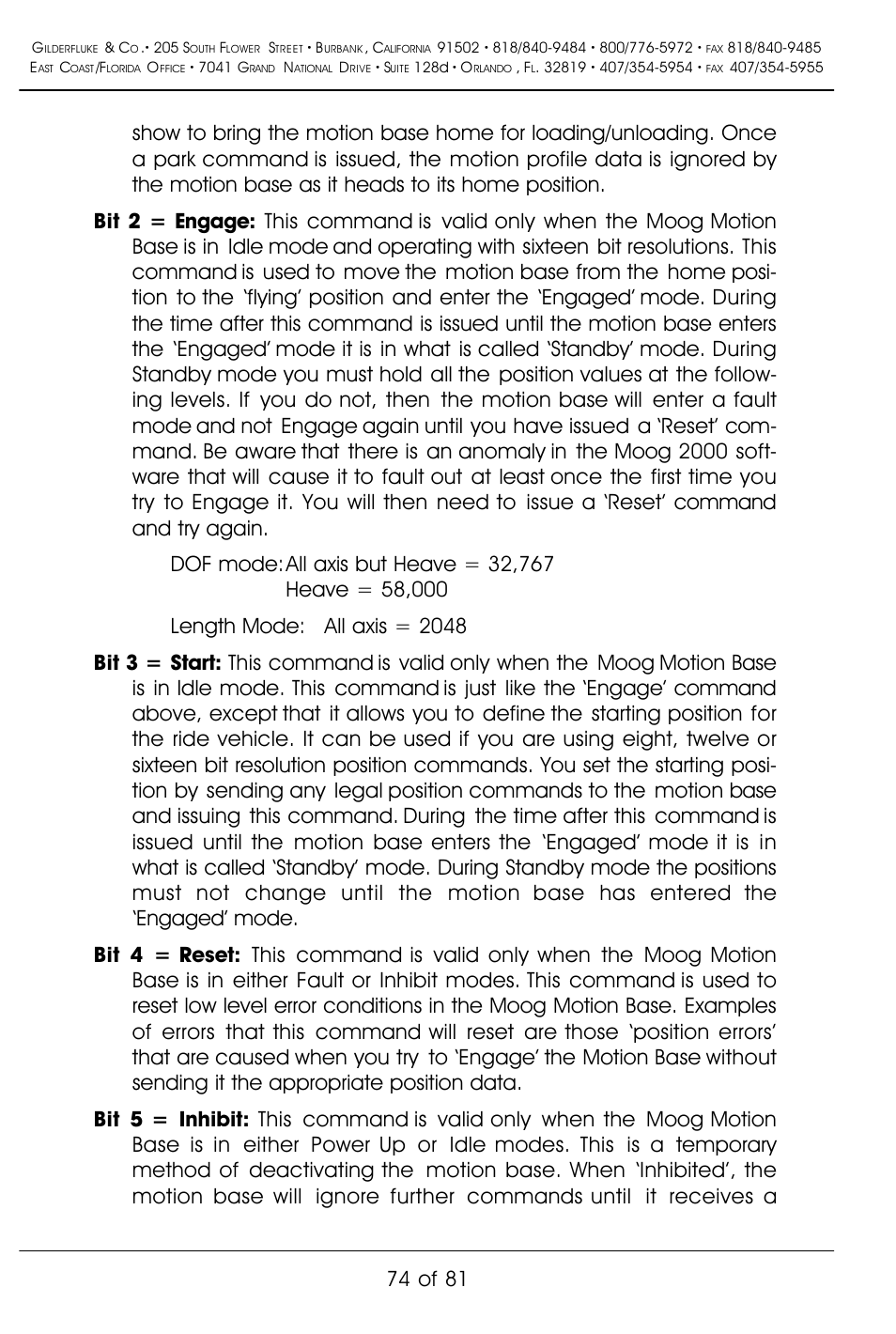 74 of 81 | Gilderfluke&Co BR-SmartMedia User Manual | Page 82 / 89