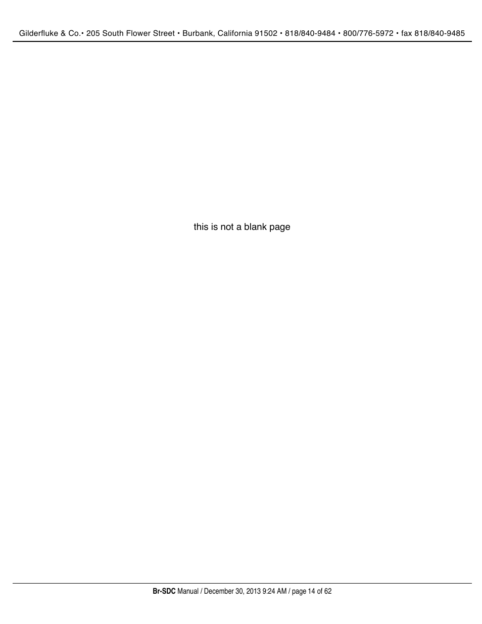 Gilderfluke&Co BR-SDC Serial Device Controller User Manual | Page 14 / 62