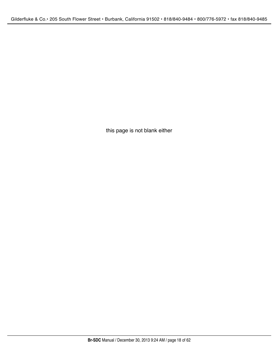 Gilderfluke&Co BR-SDC Serial Device Controller User Manual | Page 18 / 62