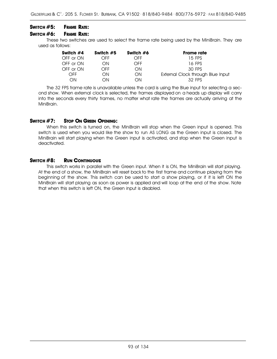 Gilderfluke&Co old Smart Brick Manual User Manual | Page 103 / 144