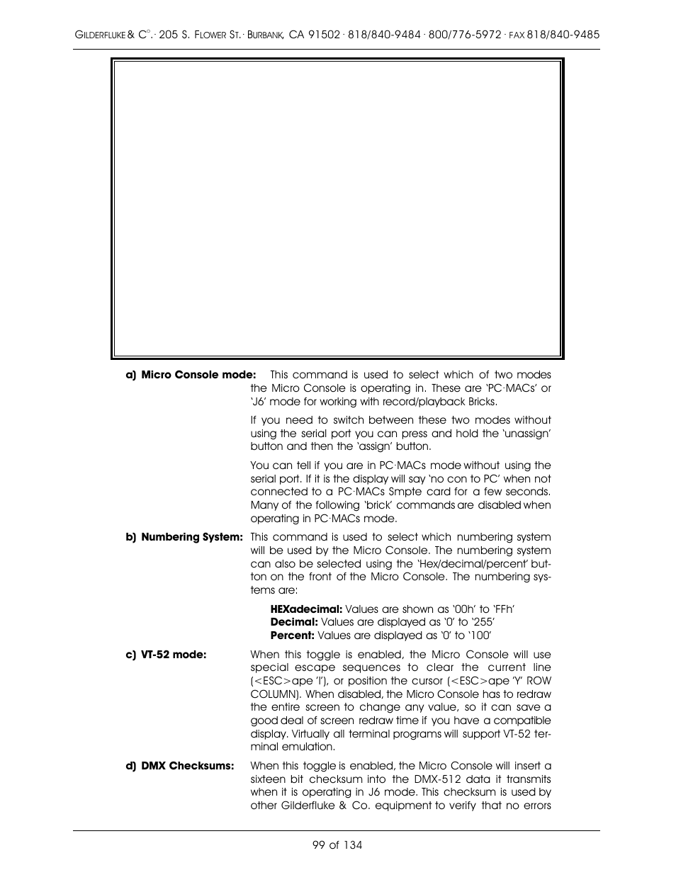 Gilderfluke&Co old Smart Brick Manual User Manual | Page 109 / 144