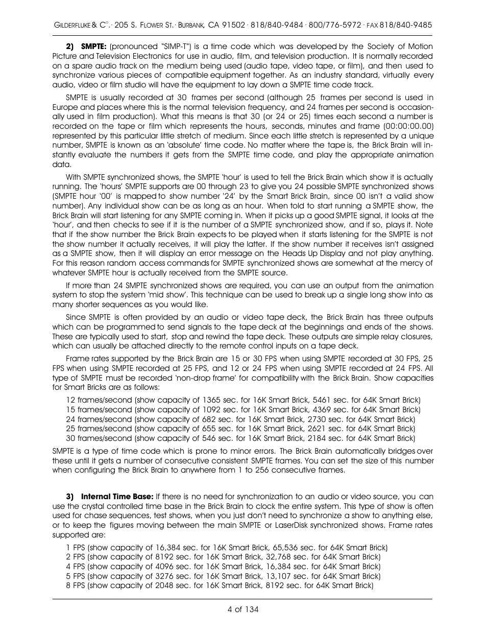 Gilderfluke&Co old Smart Brick Manual User Manual | Page 14 / 144