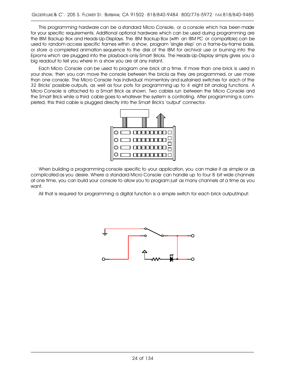 Gilderfluke&Co old Smart Brick Manual User Manual | Page 34 / 144
