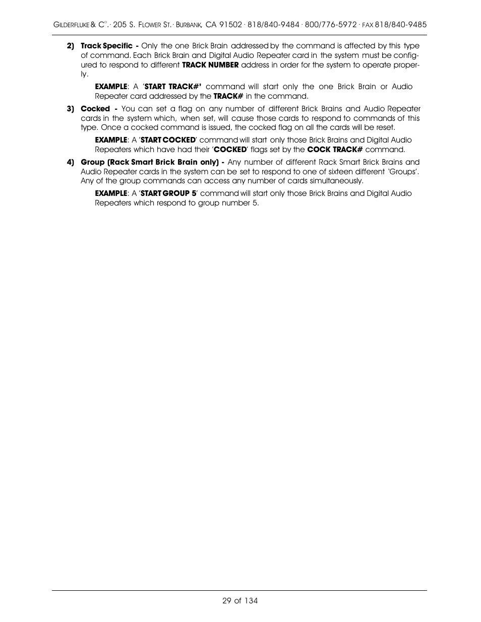 Gilderfluke&Co old Smart Brick Manual User Manual | Page 39 / 144