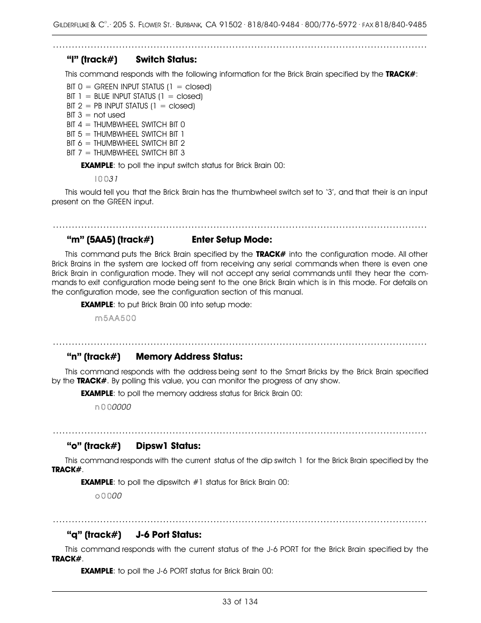 Gilderfluke&Co old Smart Brick Manual User Manual | Page 43 / 144