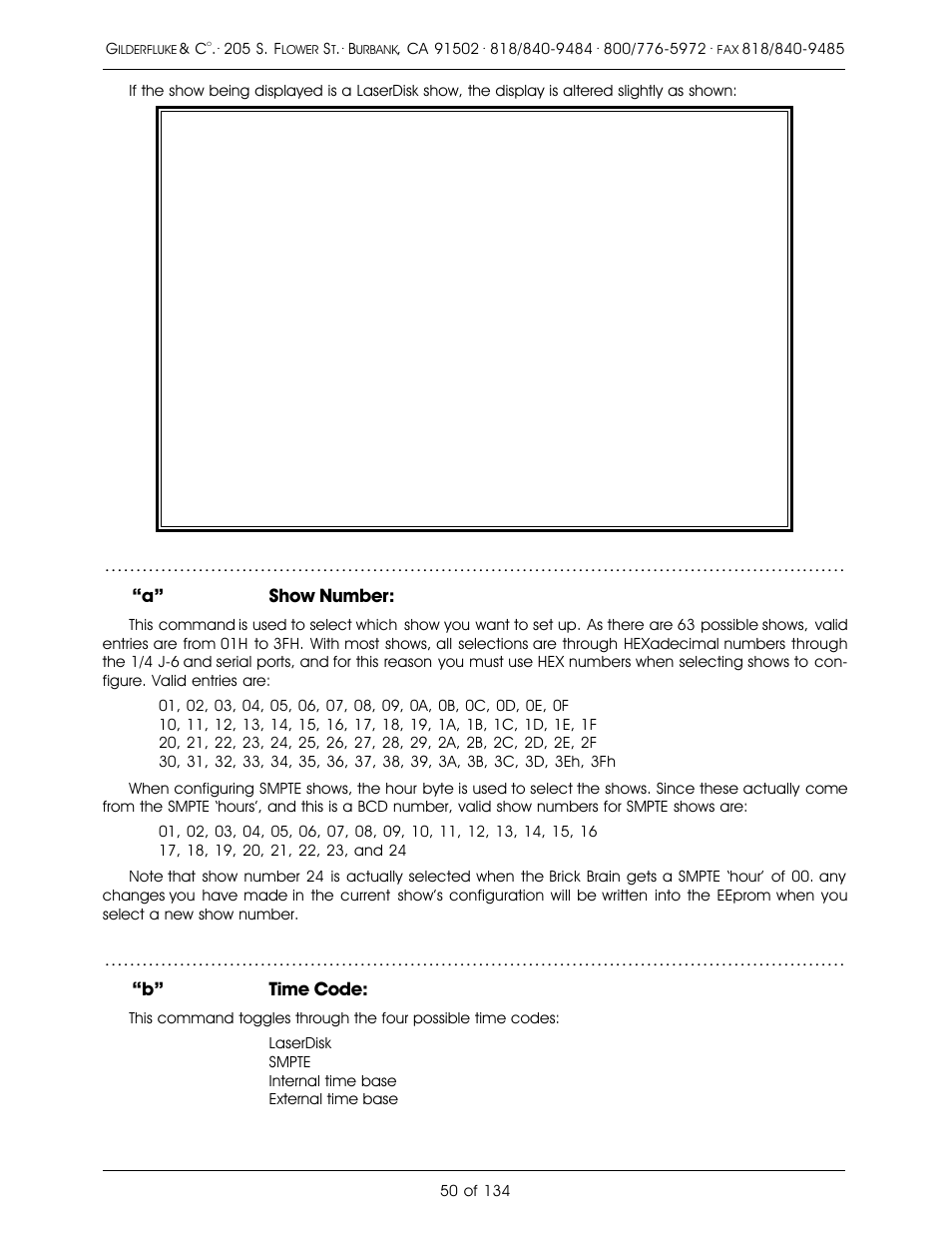 Gilderfluke&Co old Smart Brick Manual User Manual | Page 60 / 144
