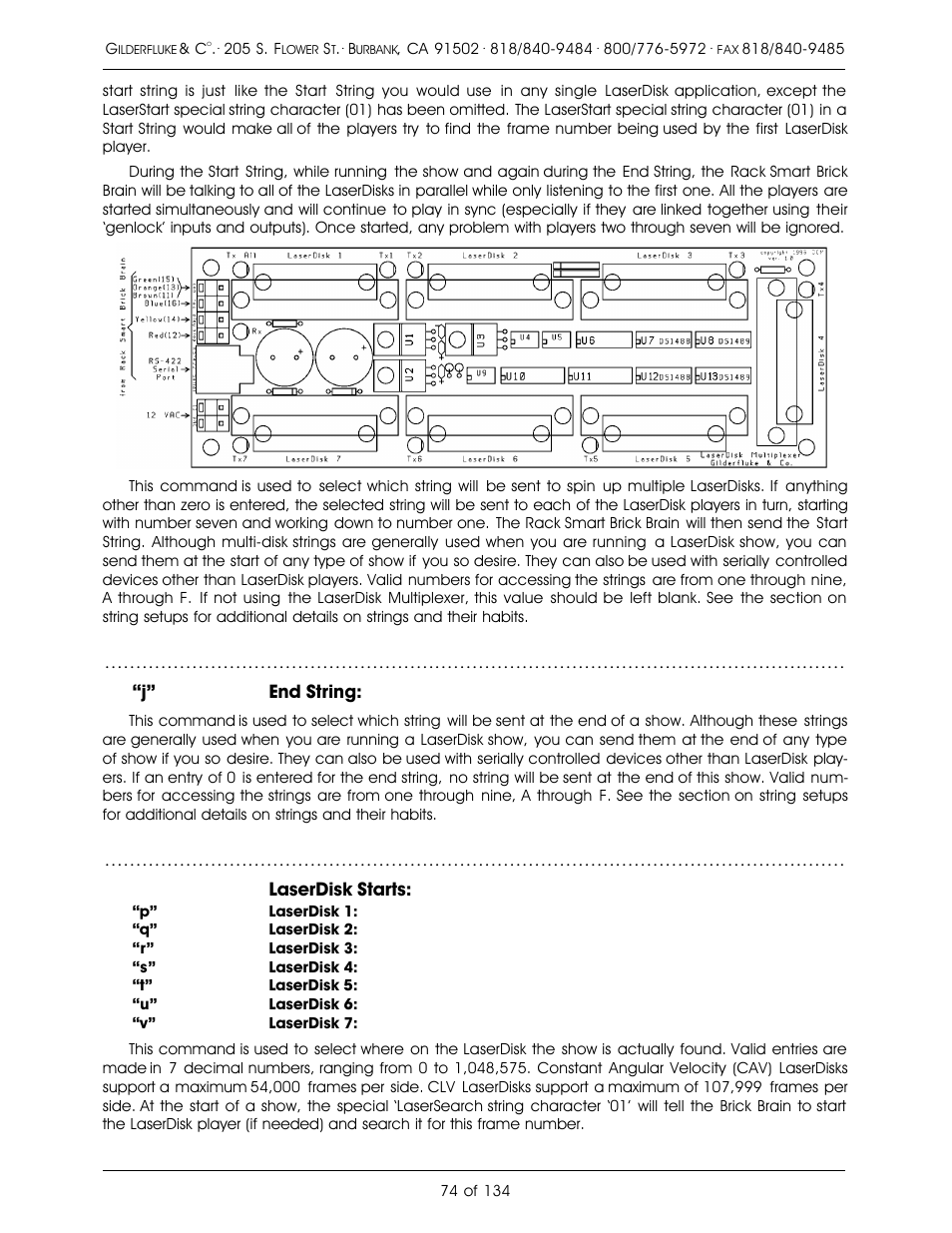 Gilderfluke&Co old Smart Brick Manual User Manual | Page 84 / 144