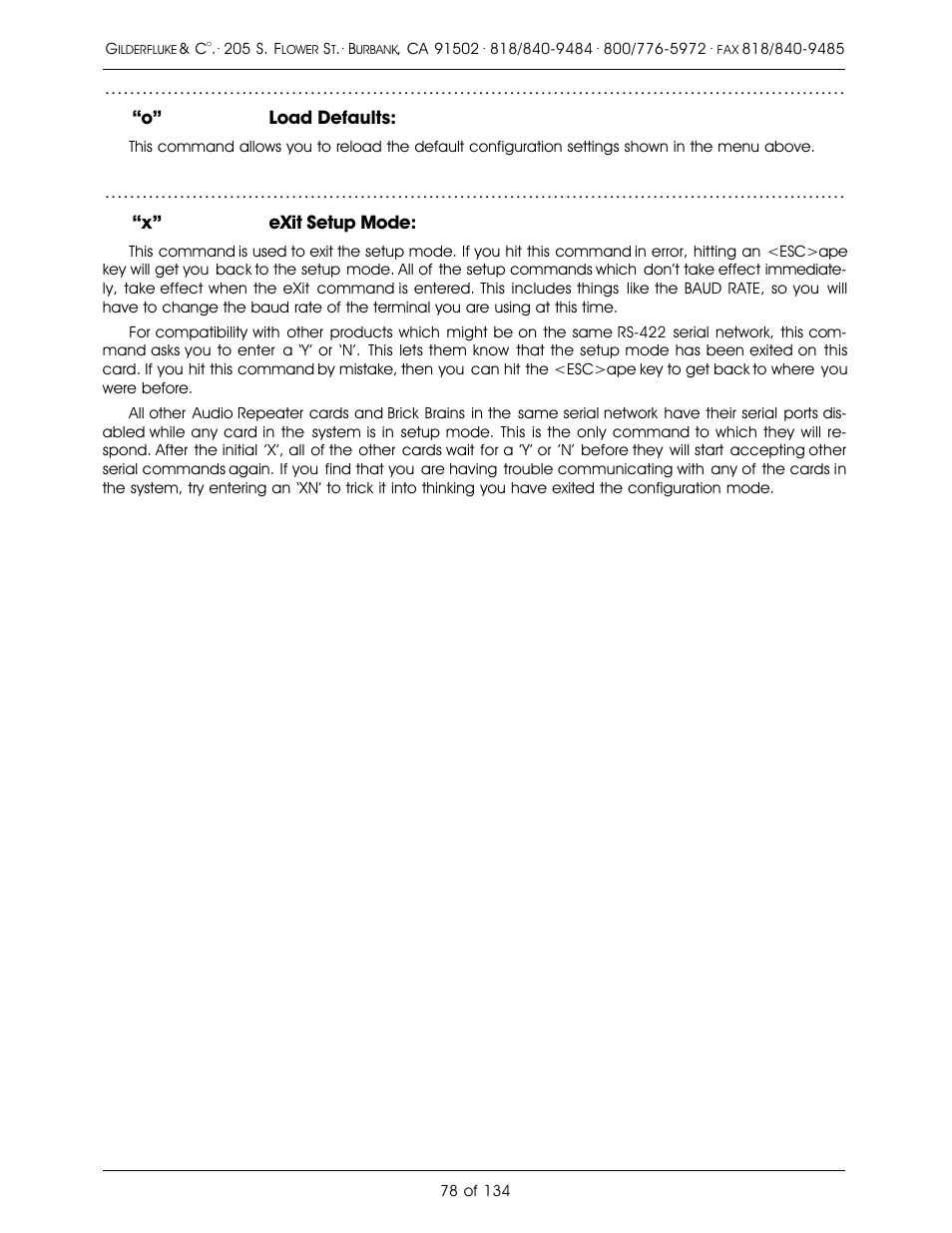 Gilderfluke&Co old Smart Brick Manual User Manual | Page 88 / 144