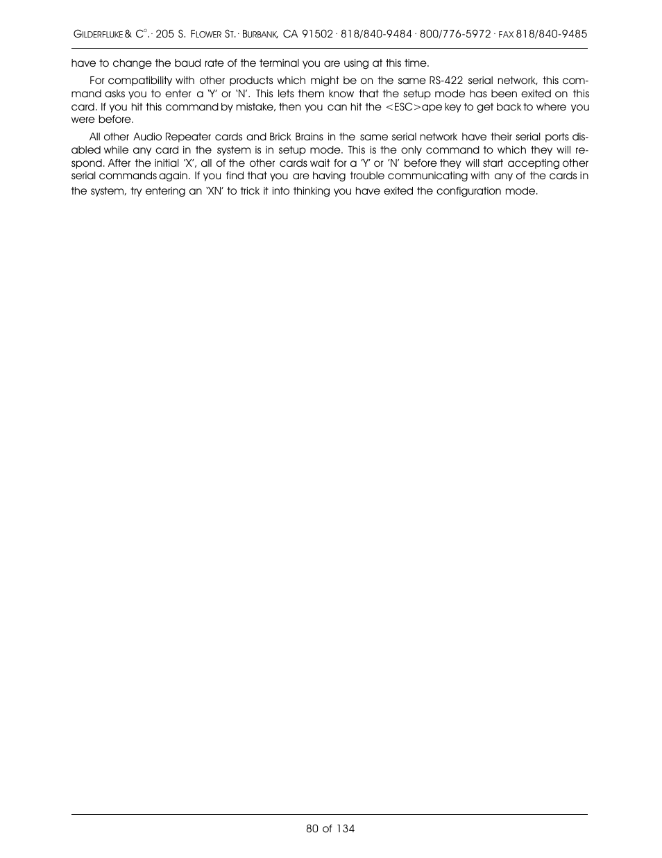 Gilderfluke&Co old Smart Brick Manual User Manual | Page 90 / 144