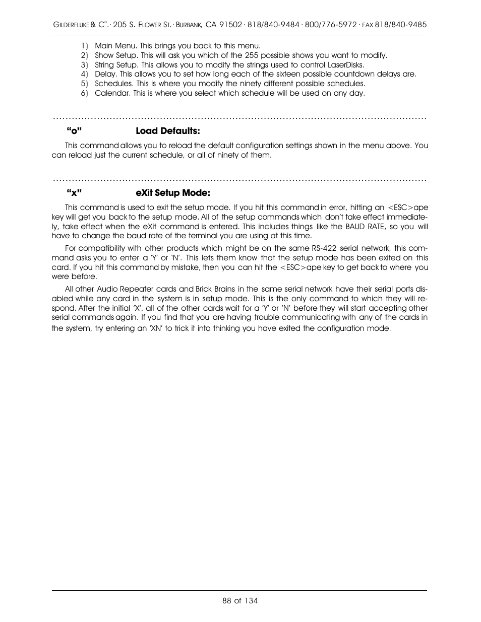 Gilderfluke&Co old Smart Brick Manual User Manual | Page 98 / 144