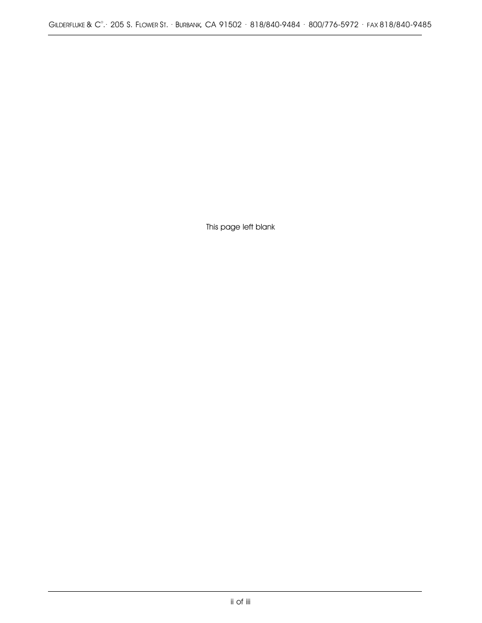 Gilderfluke&Co Analog Output Smart Brick (ver 2.nn w/Eprom memory) User Manual | Page 2 / 28