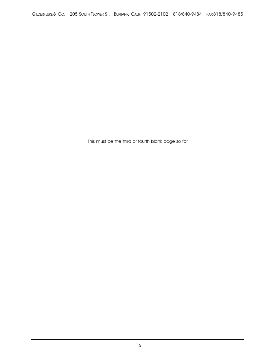 Gilderfluke&Co 16 Bit CD-Quality Digital Audio Systems User Manual | Page 24 / 100
