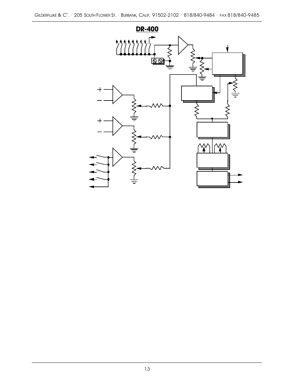 Dr-400 | Gilderfluke&Co old MACs 8 bit Digital Audio System User Manual | Page 23 / 110