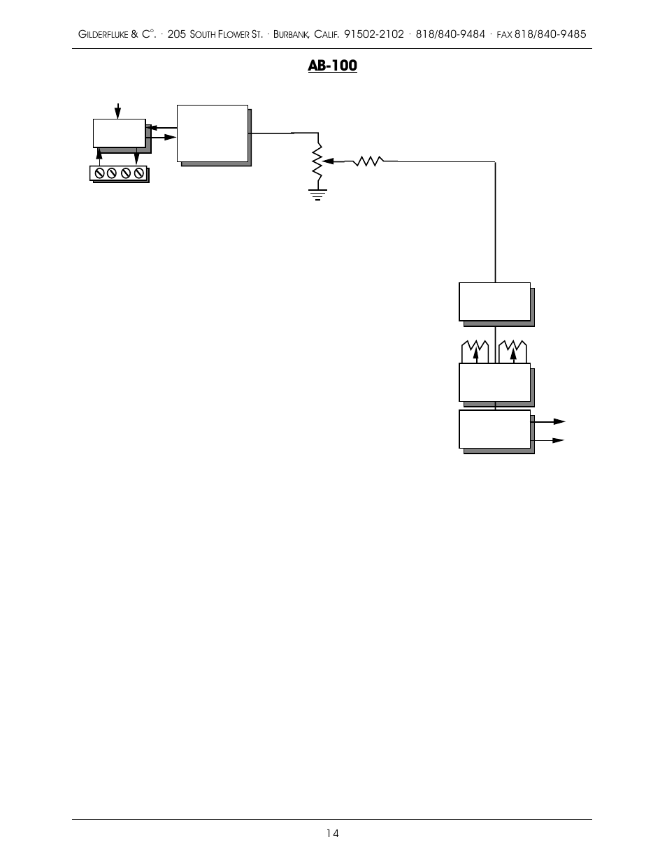 Ab-100, Digital audio repeater | Gilderfluke&Co old MACs 8 bit Digital Audio System User Manual | Page 24 / 110