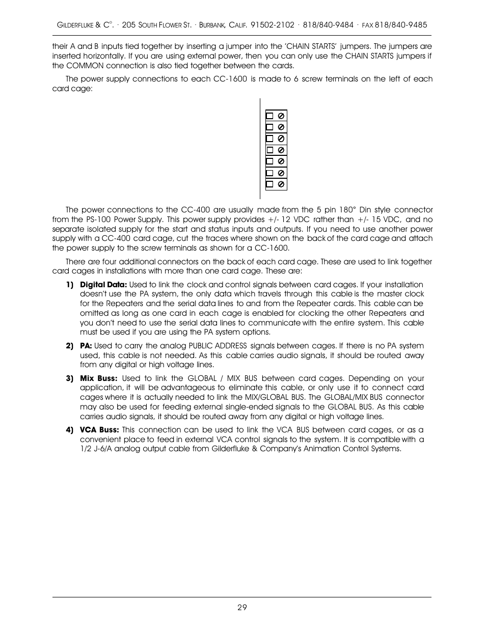 Gilderfluke&Co old MACs 8 bit Digital Audio System User Manual | Page 39 / 110