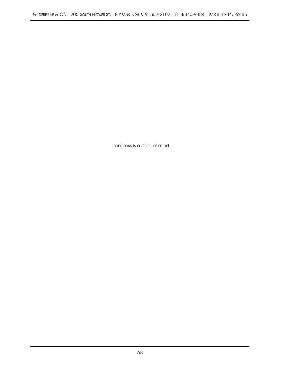 Gilderfluke&Co old MACs 8 bit Digital Audio System User Manual | Page 78 / 110