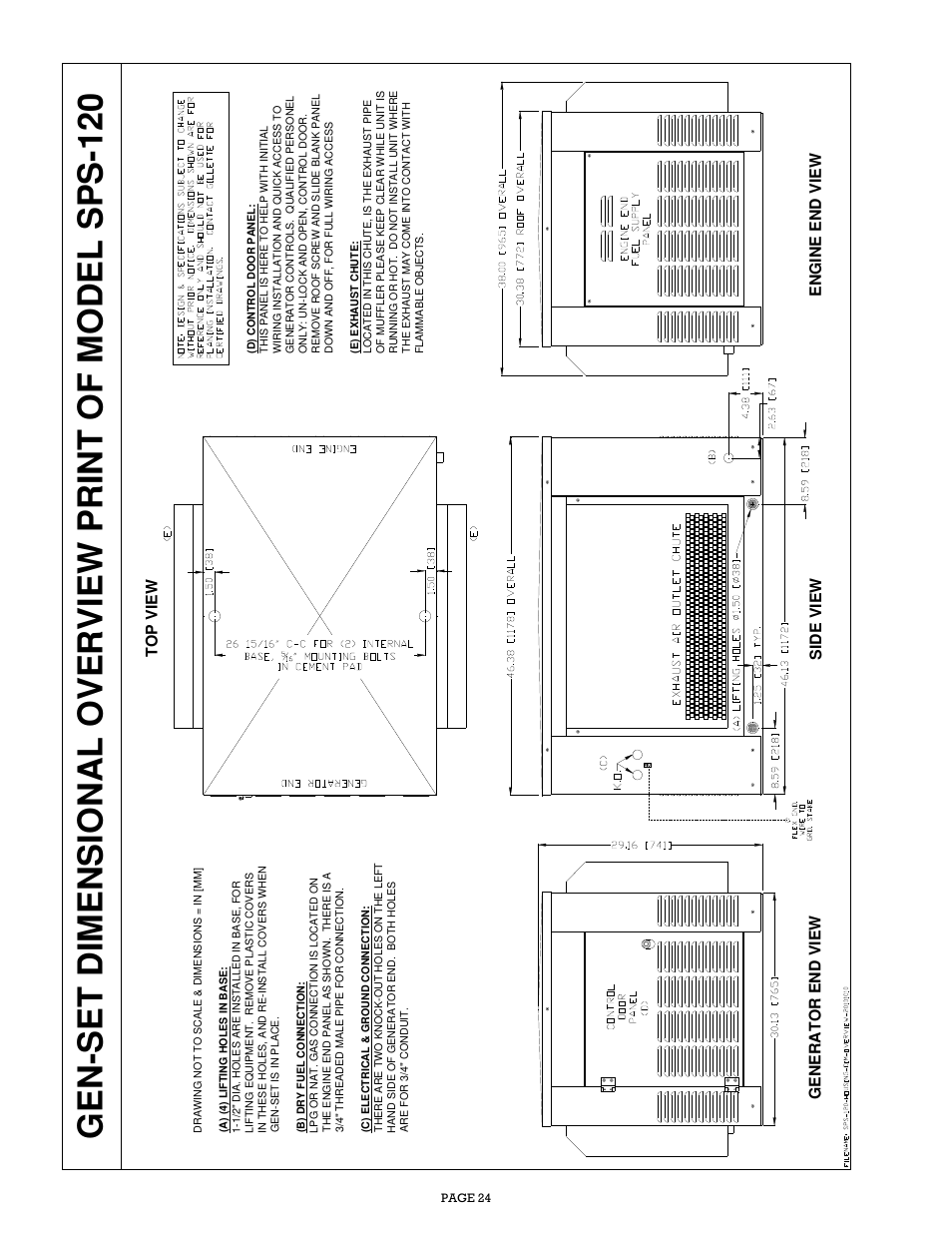 Gillette Generators SPP-180 User Manual | Page 24 / 32