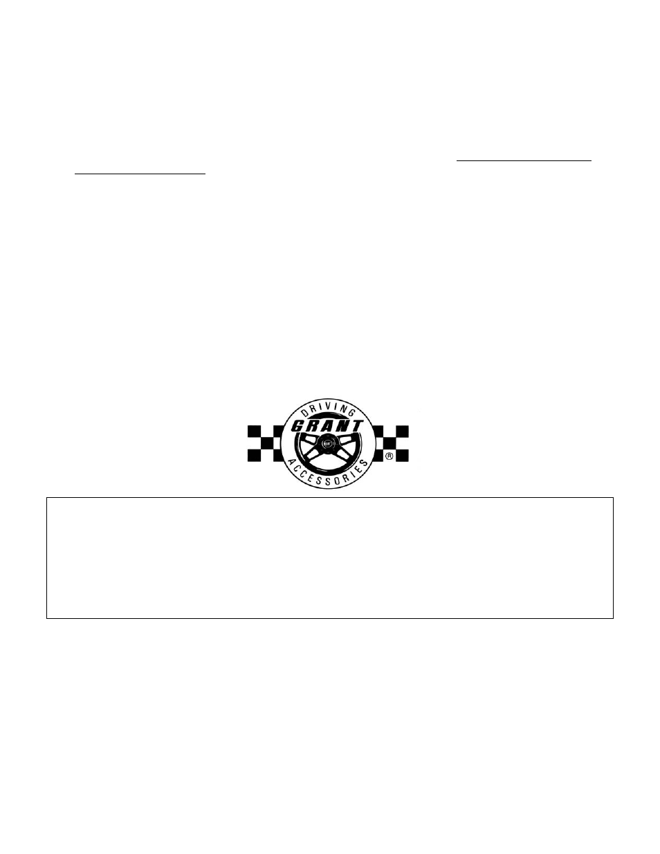 Grant Part #61036 - Revolution User Manual | Page 4 / 4