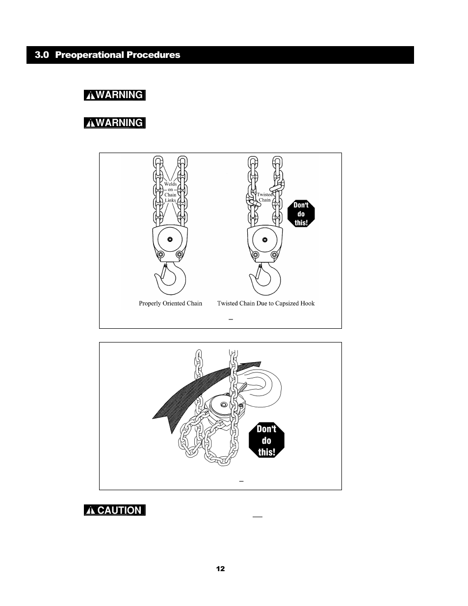Harrington Hoists and Cranes LB Lever Hoist - (L5) User Manual | Page 12 / 64