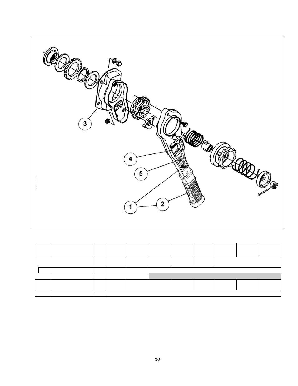 3 optional parts, Figure 9-4 load limit warning handle | Harrington Hoists and Cranes LB Lever Hoist - (L5) User Manual | Page 57 / 64