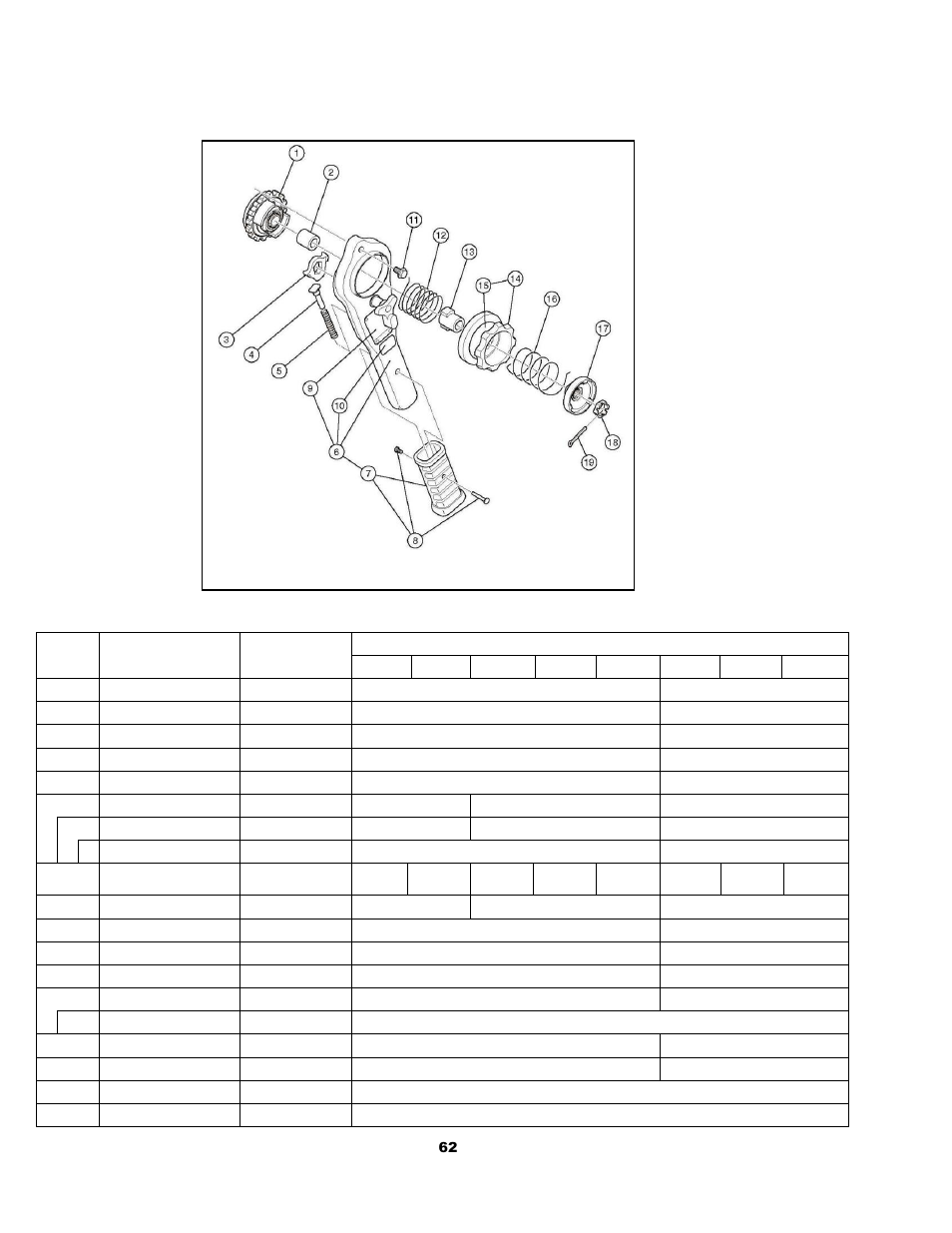 3 optional parts | Harrington Hoists and Cranes LB Lever Hoist - (L5) User Manual | Page 62 / 64