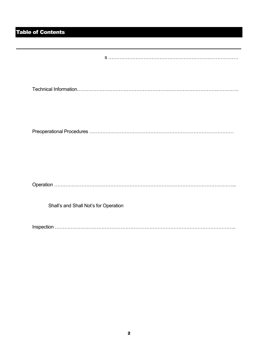 Harrington Hoists and Cranes CF Hand Chain Hoist User Manual | Page 2 / 48