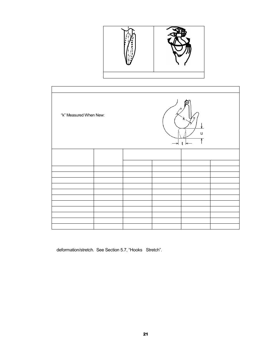 Harrington Hoists and Cranes CB Hand Chain Hoist User Manual | Page 21 / 56