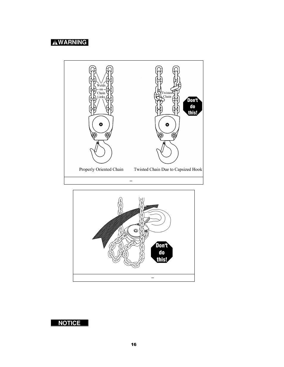 Harrington Hoists and Cranes (N)ER Hoist - ((N)ER2) User Manual | Page 16 / 96