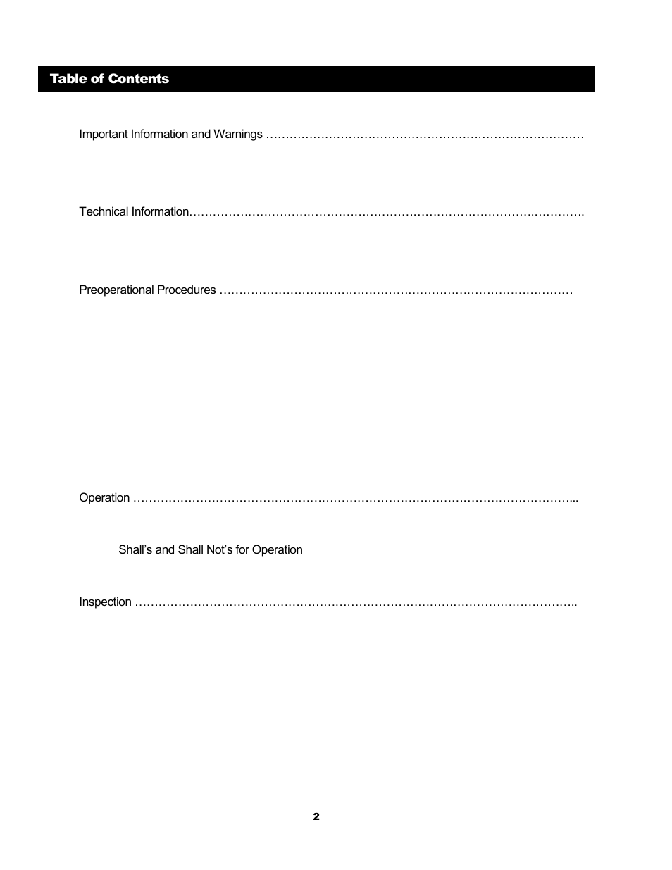 Harrington Hoists and Cranes (N)ER Hoist - ((N)ER2) User Manual | Page 2 / 96