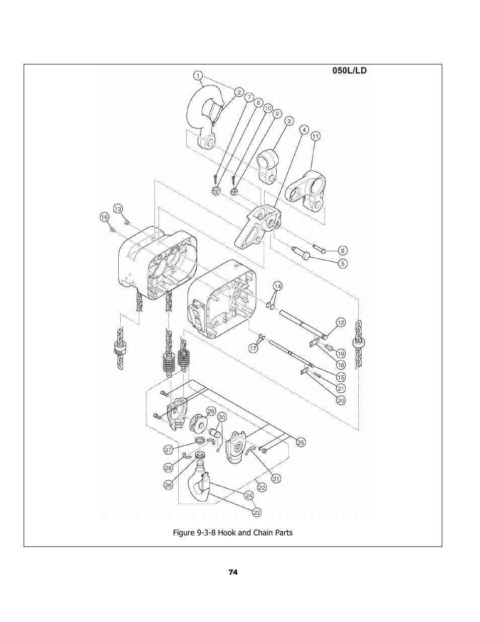 Harrington Hoists and Cranes (N)ER Hoist - ((N)ER2) User Manual | Page 74 / 96