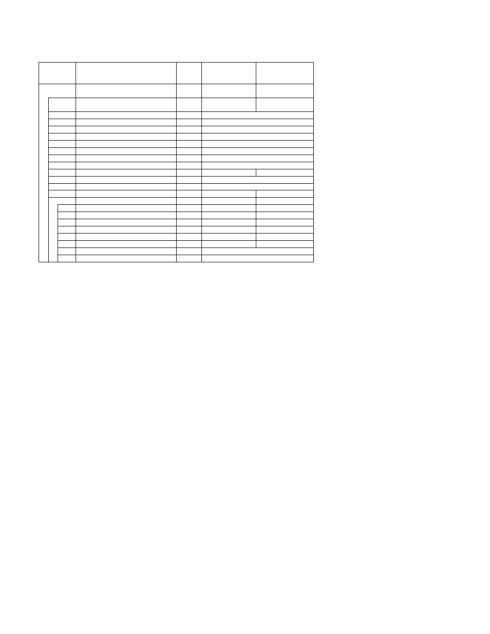 4 bottom hook parts | Harrington Hoists and Cranes (N)ER Large Cap Hoist - ((N)ER2 User Manual | Page 33 / 60