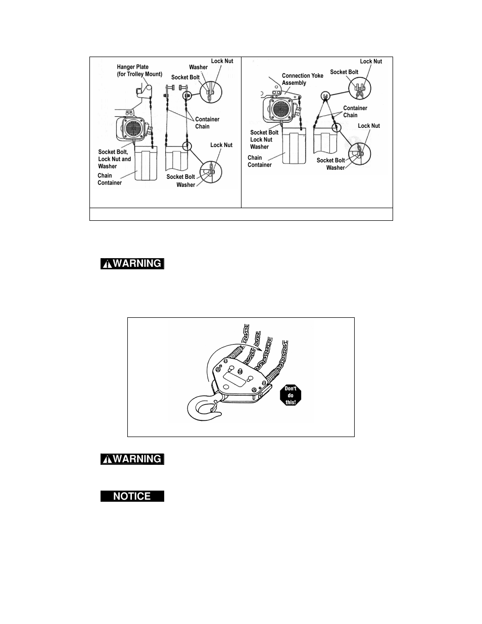 Harrington Hoists and Cranes (N)ER Large Cap Hoist - ((N)ER2 User Manual | Page 9 / 60