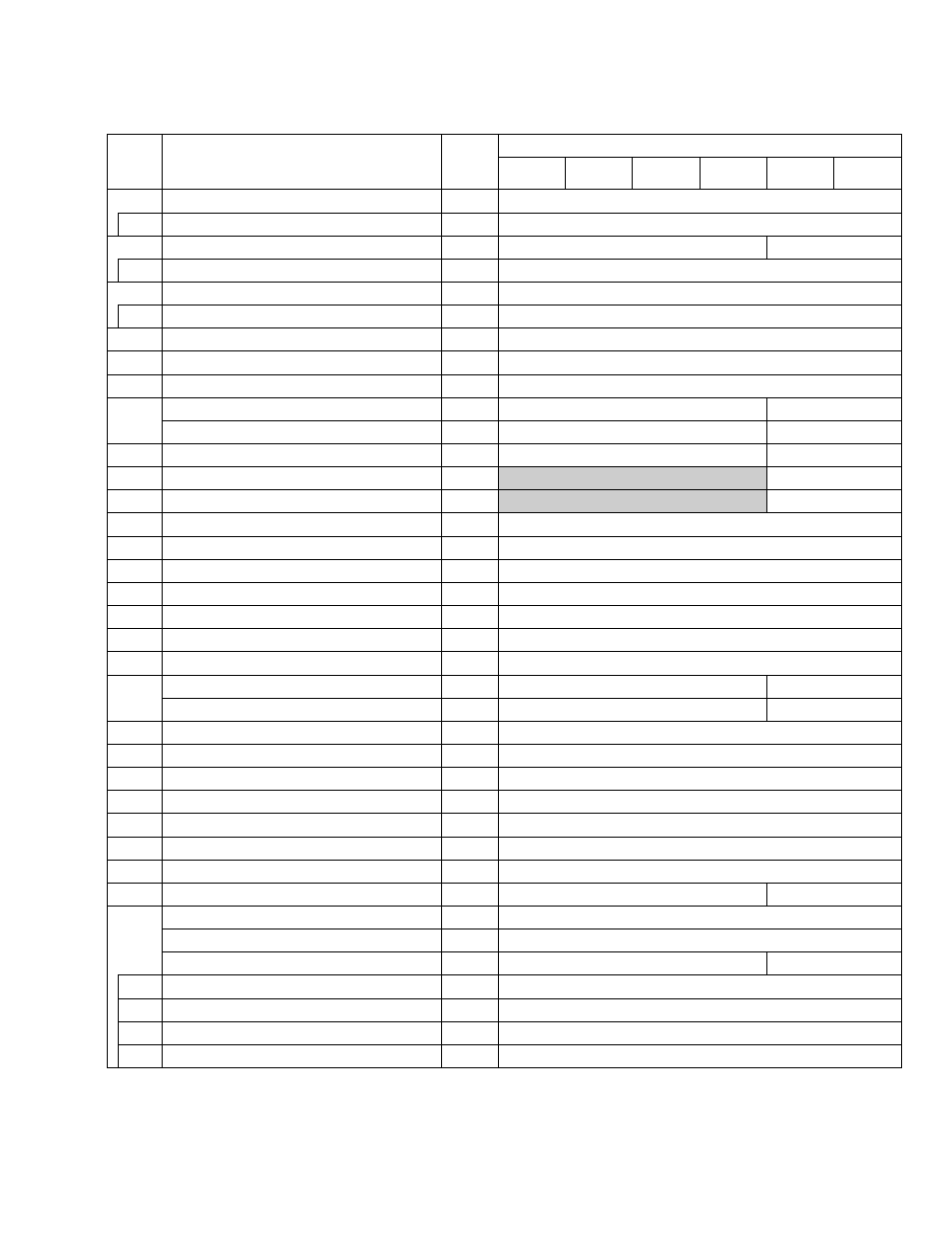 1 housing, motor, and gear parts | Harrington Hoists and Cranes ED-DA Hoist - (ED3) User Manual | Page 41 / 52
