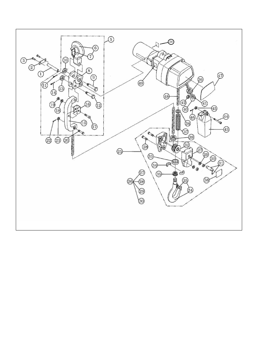 Harrington Hoists and Cranes ED 1050 Supplement - (ED3) User Manual | Page 14 / 20