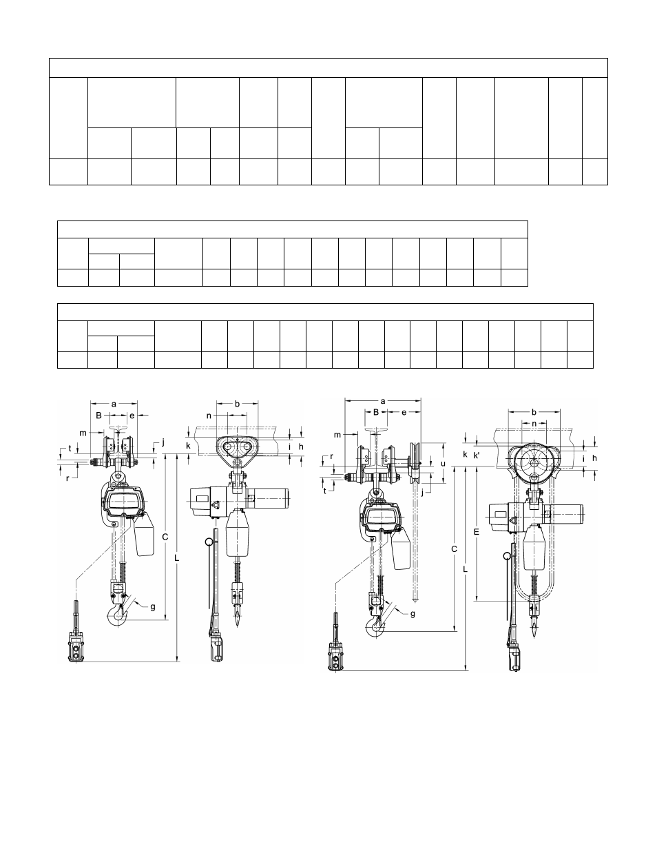 Harrington Hoists and Cranes ED 1050 Supplement - (ED3) User Manual | Page 6 / 20