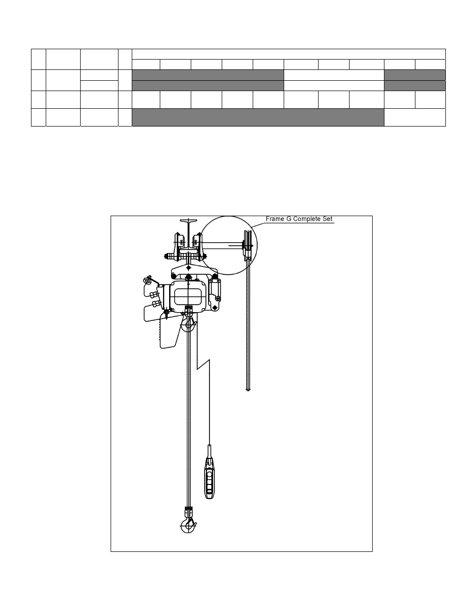 3 load limiter for er2g | Harrington Hoists and Cranes (N)ER Load Limiter - ((N)ER2) User Manual | Page 33 / 36