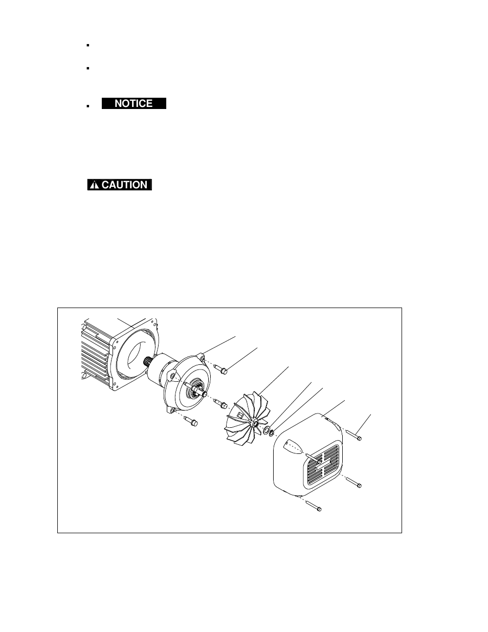 Notice, Caution | Harrington Hoists and Cranes SNER Hoist User Manual | Page 30 / 64