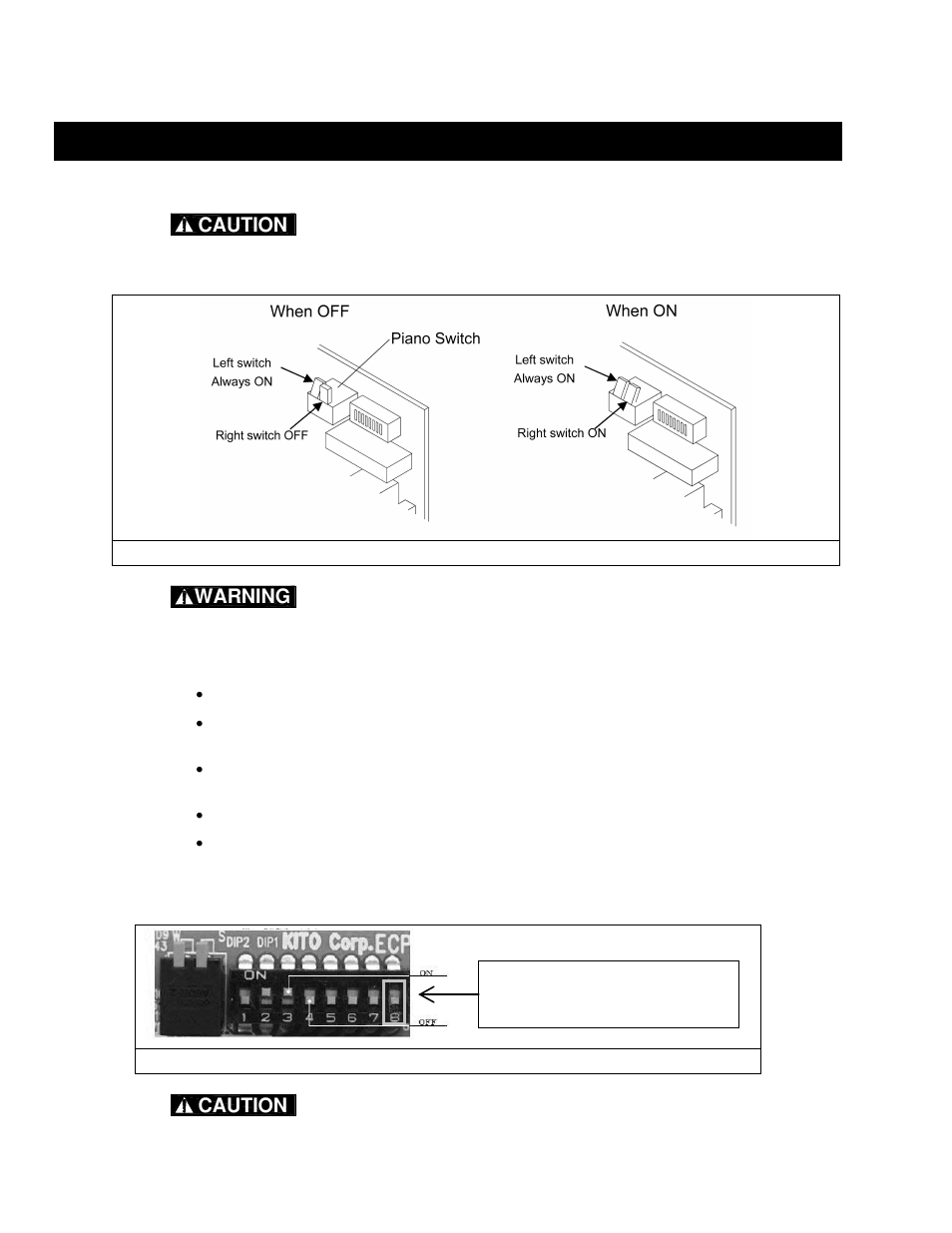 0 preoperational procedures | Harrington Hoists and Cranes NER2 Smart Limits Supplement User Manual | Page 6 / 20