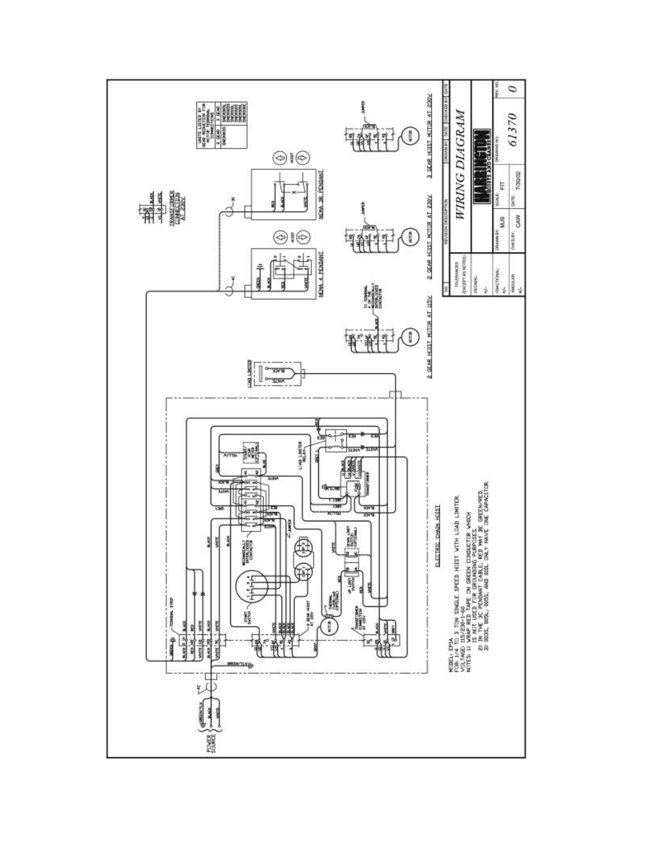 Harrington Hoists and Cranes (N)ER Load Limiter - ((N)ER1) User Manual | Page 13 / 23