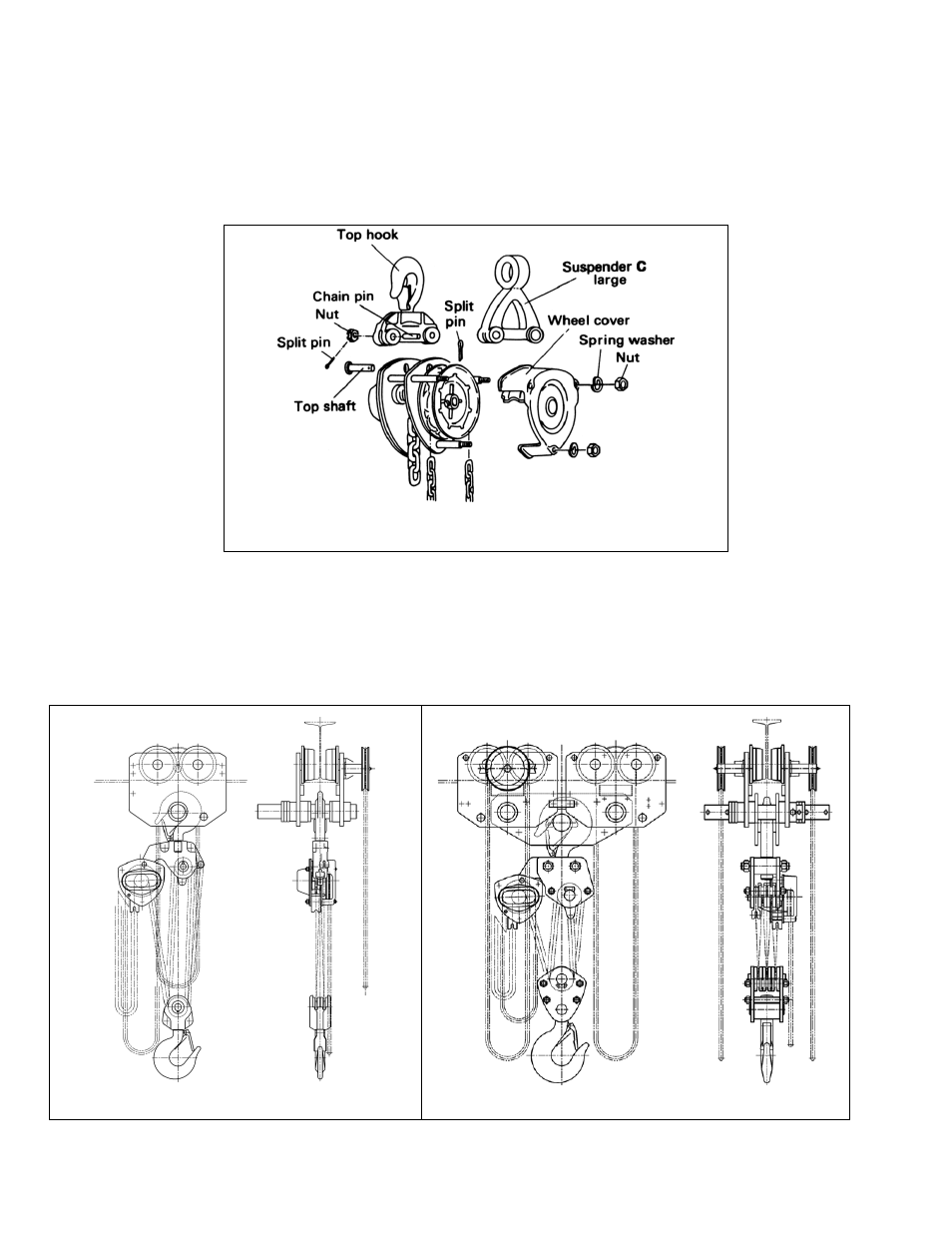 O figure 3-4 | Harrington Hoists and Cranes GT Trolley User Manual | Page 19 / 80