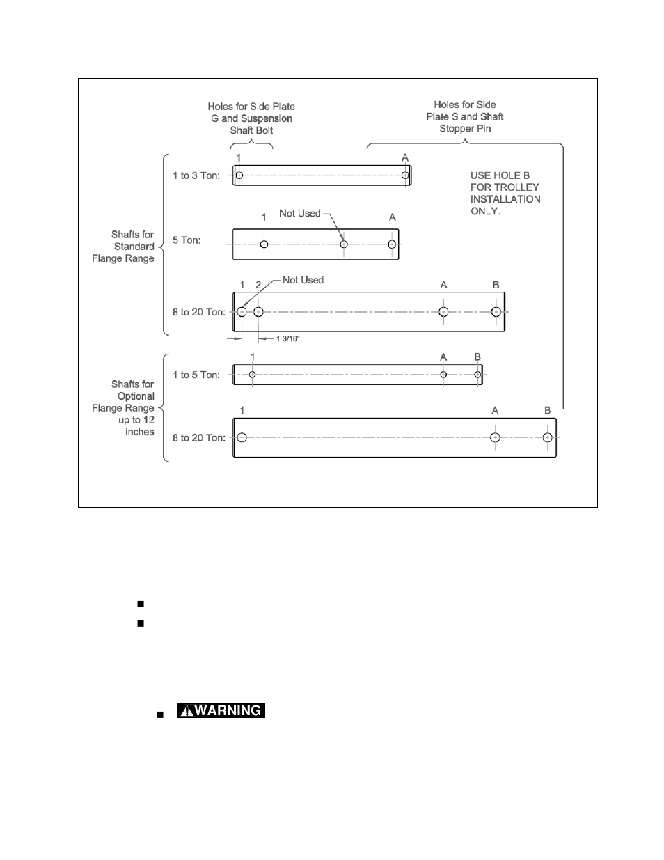 O figure 3-33 t, O figure 3-33 | Harrington Hoists and Cranes GT Trolley User Manual | Page 36 / 80