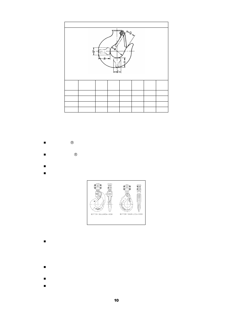 3 optional equipment | Harrington Hoists and Cranes (G)NTH Trolley User Manual | Page 10 / 58