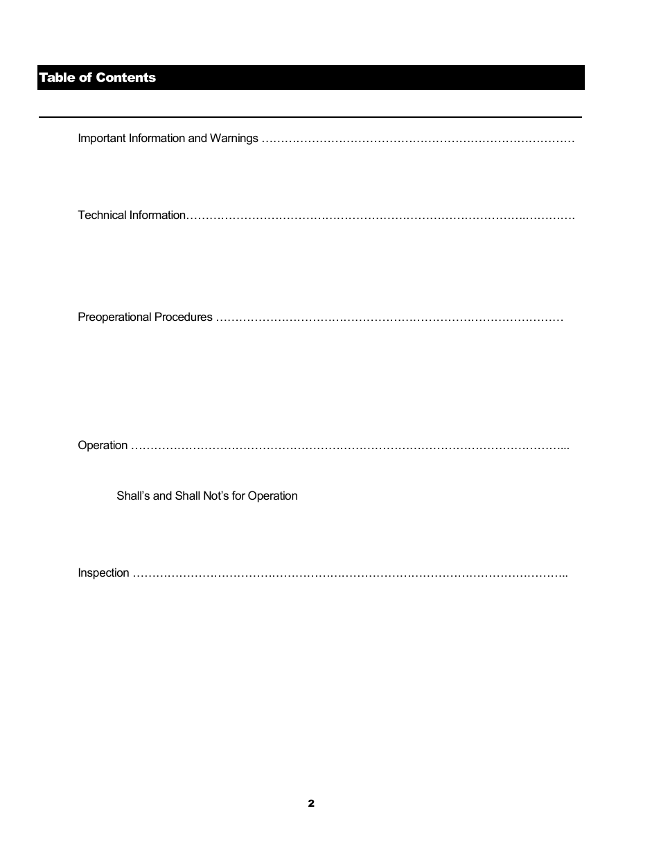 Harrington Hoists and Cranes (G)NTH Trolley User Manual | Page 2 / 58