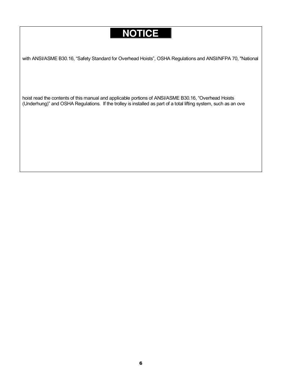 Harrington Hoists and Cranes (G)NTH Trolley User Manual | Page 6 / 58