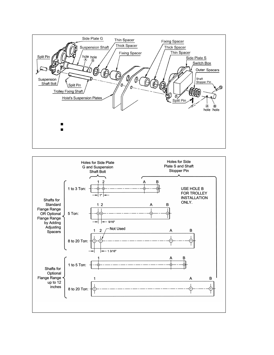 Harrington Hoists and Cranes MR Trolley - (MR2) User Manual | Page 16 / 76