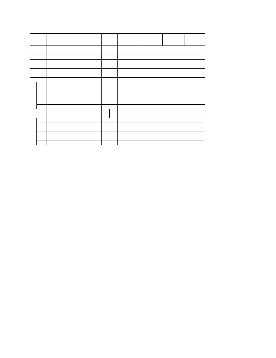 1 electric parts– 1/8 to 5 ton (direct connection) | Harrington Hoists and Cranes MR Trolley - (MR2) User Manual | Page 57 / 76