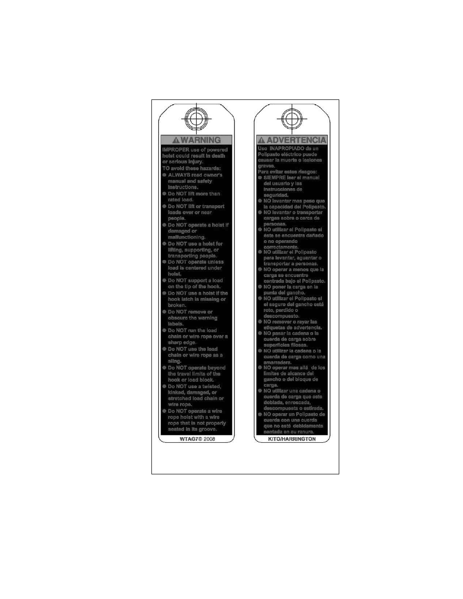 Harrington Hoists and Cranes MR Trolley - (MR2) User Manual | Page 7 / 76