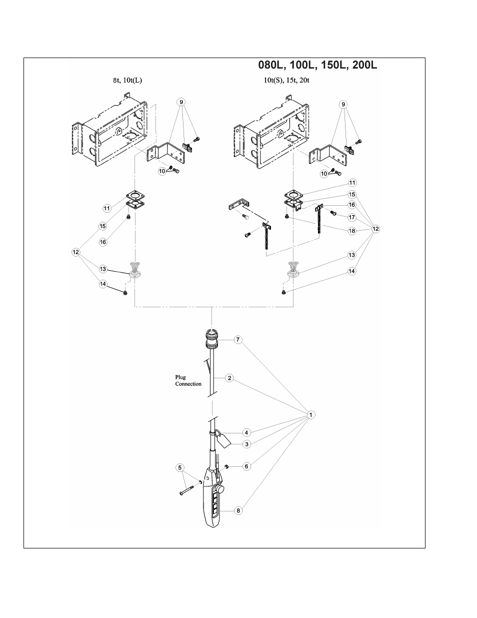 Harrington Hoists and Cranes MR Trolley - (MR2) User Manual | Page 72 / 76