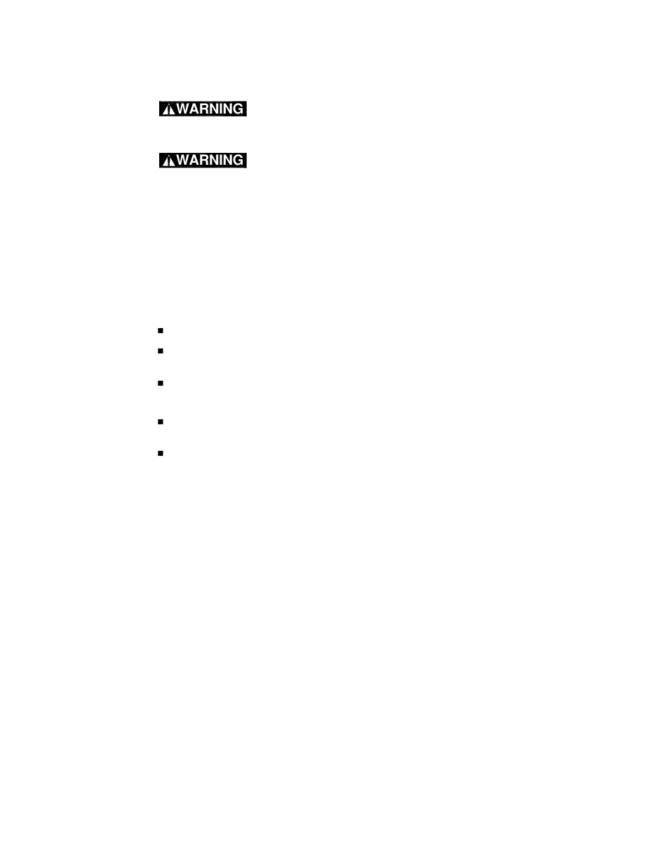 Warning | Harrington Hoists and Cranes SHB Trolley User Manual | Page 19 / 44